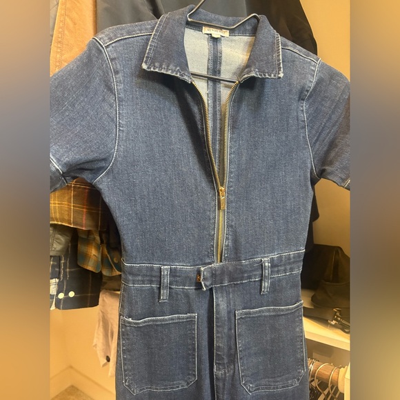 Bella Hadid Denim Jumpsuit - Picture 6 of 7